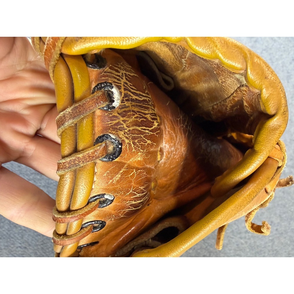 Wilson Baseball Glove Mens Tan‎ A249 Tommy John Endorsed Tri-Trap Vintage - Picture 9 of 10